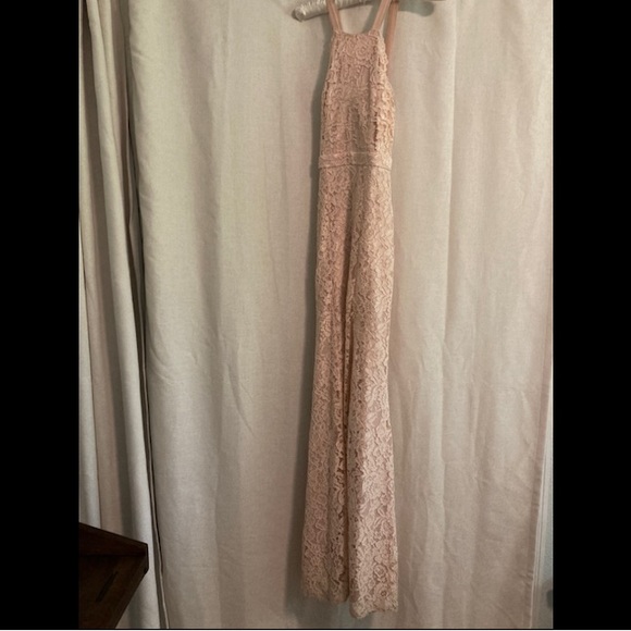 MANIJU - Blush Lace Dress - Picture 4 of 5